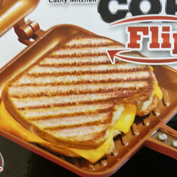 Stovetop Panini & Sandwich Maker - New Unopened in original sealed box - $25 - Picture 4 of 9